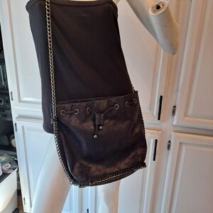 Olivia Miller Black Crossbody Bag